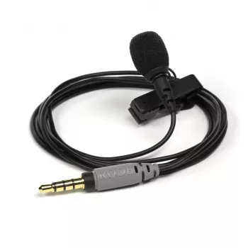 Lavaliermikrofon RØDE smartLav+ — juhtmega omnidirectional 3,5 mm, 20–20 000 Hz, -35 dB tundlikkus, 2 tk, kandekott