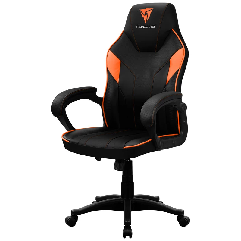 Mängutool Thunder X3 EC1 Must Oranž — ergonoomiline disain, reguleeritav kõrgus