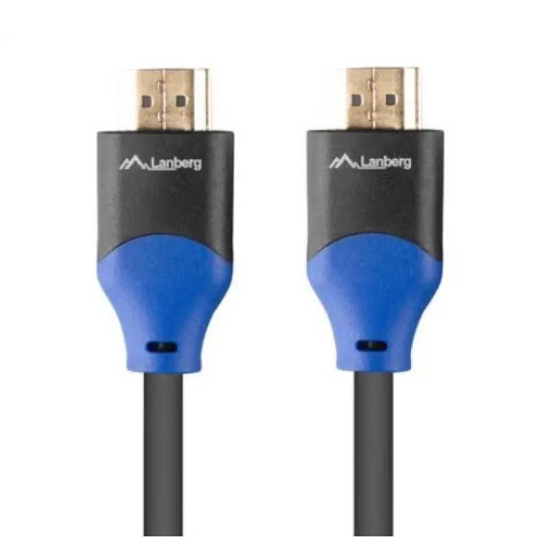 HDMI-kaabel Lanberg CA-HDMI-15CU-0030-BK 3m HDMI tüüp A-pistik 18 Gbit/s
