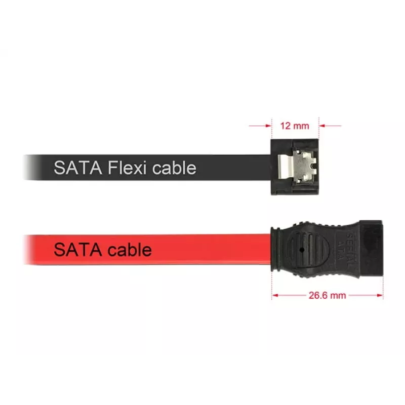 SATA-kaabel DeLOCK 83838 0,1 m