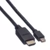 Mini DisplayPorti kaabel VALUE Mini DP-HDTV M/M 2 m