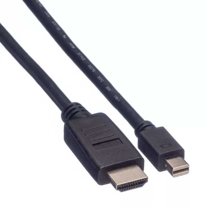 Mini DisplayPorti kaabel VALUE Mini DP-HDTV M/M 2 m