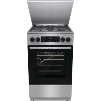 Gorenje GKS5C71XF vabaltseisev pliit ahjuga hõbedane