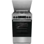 Gorenje GKS5C71XF vabaltseisev pliit ahjuga hõbedane