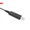 Koss CS200 USB-peaklapp juhtmega peavõruga kõned/muusika USB Type-A must