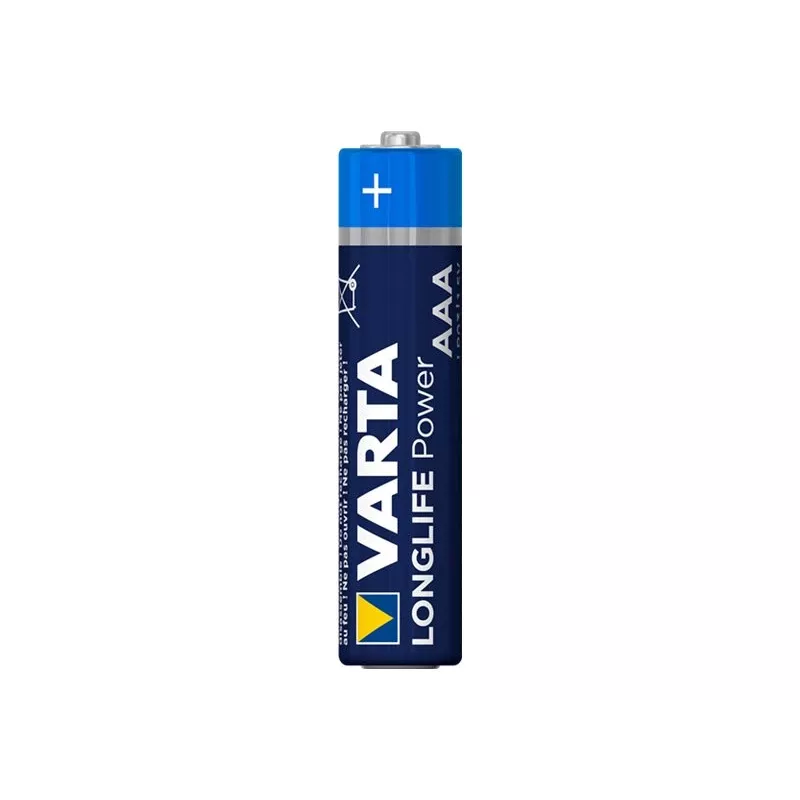 Ühekordne leelispatarei AAA Varta Longlife Power 1,5 V, 40 tk pakend