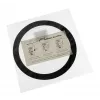 Tolmufilter DEMCiflex 120 mm ümmargune, must/valge korpuse ventilaatori ja ventilatsiooniavade jaoks