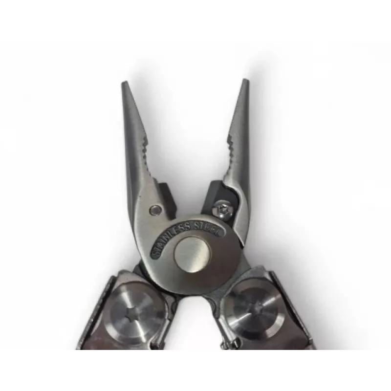 Multitool AZYMUT Giewon FS Fire Starter multiriist 19 tööriista, tulekivi, vile, vöötaskuga (H2038A)