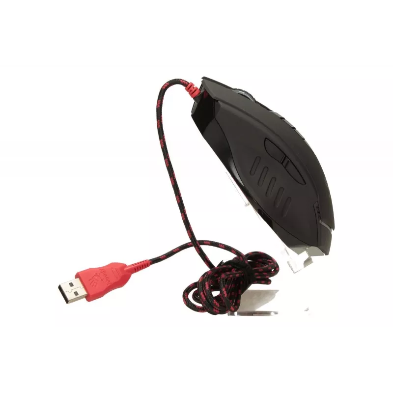 Mängurihiir A4Tech Bloody V8m — 3200 DPI, 8 nuppu, V-Track optiline, USB Type-A, must
