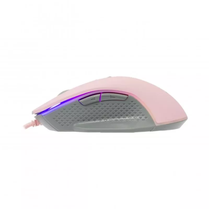 Mängurihiire White Shark GARETH Roosa USB Type-A