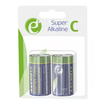 Alkaline battery LR-14 C-Cell, 1.5V, 2 pieces