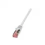 Võrgukaabel LogiLink 1m RJ-45 Cat6 S/FTP valge