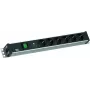 Pistikupesariba Bachmann 800.3937 19Z 1.5HE 6x CEE7/3 pistikupesaga