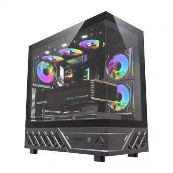 Arvutikorpus DarkFlash DS950 (must) — kesktorn ATX-ühilduv