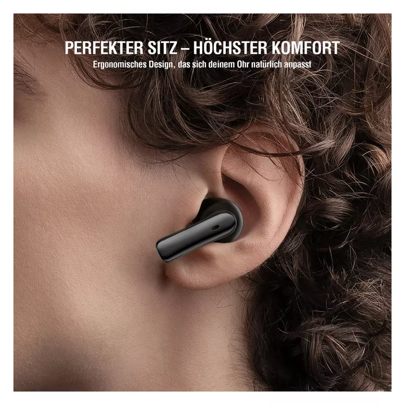 4smarts juhtmeta peakomplektile SkyBuds Air must (541722)