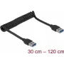 USB-kaabel DeLOCK 85348 USB 3.2 Gen 1 1.2 m USB A must