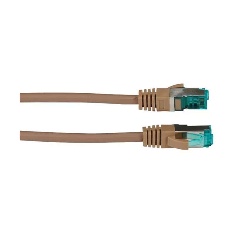 EFB-Elektronik RJ45 paigalduskaabel Cat.6A S/FTP LSZH pruun 1m Tootja: EFB Elektronik (MK6001.1BR)