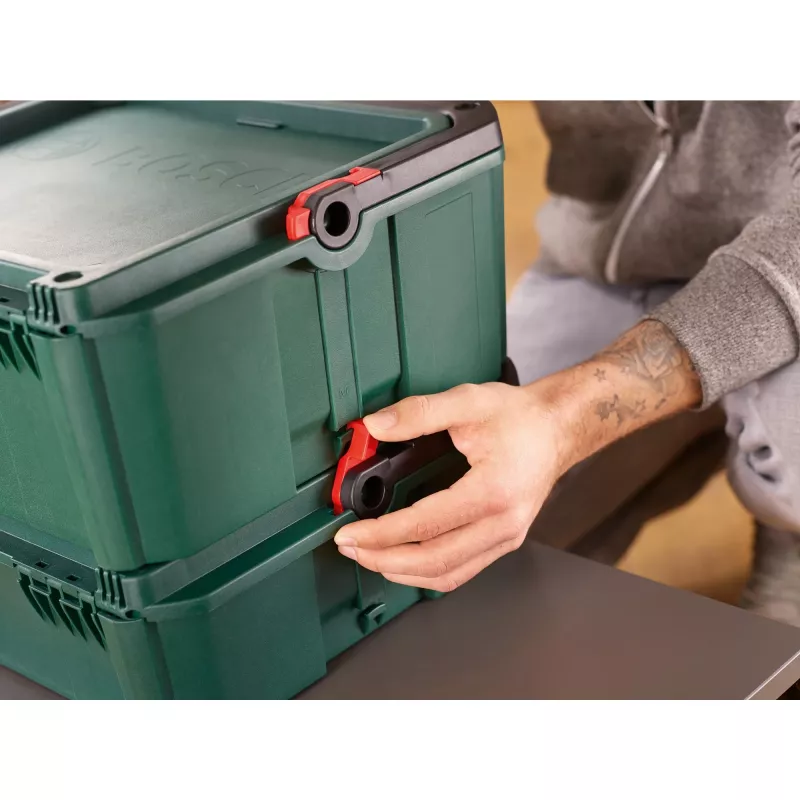 Hoiukast Bosch SystemBox 1600A01SR4 Ristkülikukujuline Roheline 343x391x171 mm