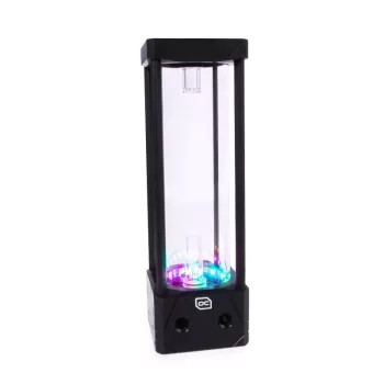 Veeblokk Alphacool 13326 Atsetaal Alumiinium Klaas Must Läbipaistev