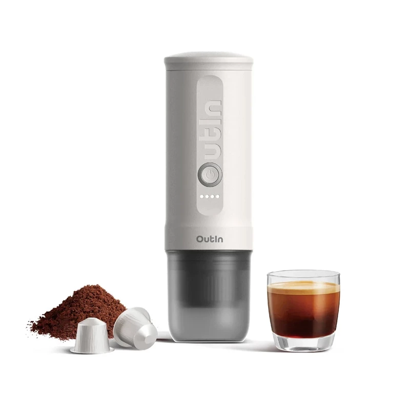 Kohvimasin Outin 670g Nano valge
