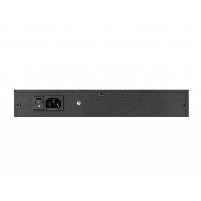 Haldamata kommutaator LANBERG RSGE-24 — 24× Gigabit Ethernet 1U, riiulisse paigaldatav, must