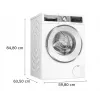 Bosch WNG254A9BY pesumasin-kuivati 10,5 kg / 6 kg 1400 p/min valge