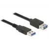 USB-kaabel DeLOCK 85054 USB 3.2 Gen 1 1m Must