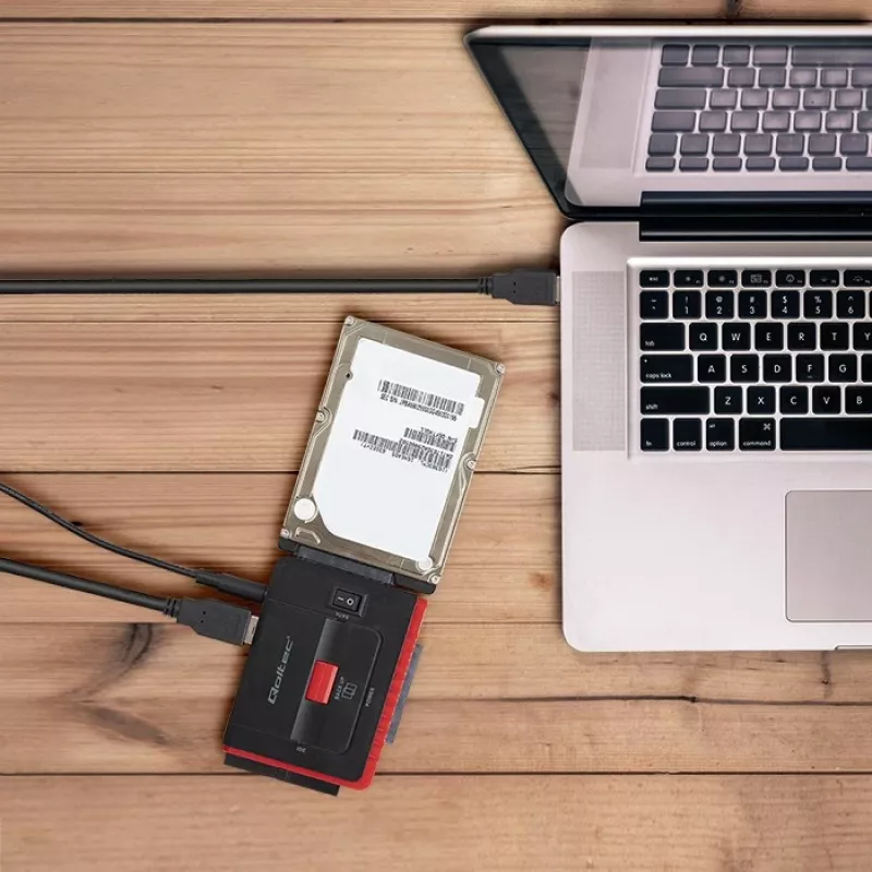 USB 3.0 IDE/SATA III adapter QOLTEC 50645
