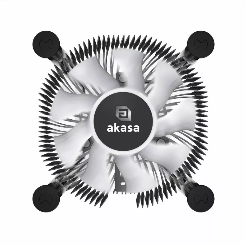 Õhkjahuti Akasa AK-CC6615BP01 Must 600-3000 RPM Kahe kuullaagriga