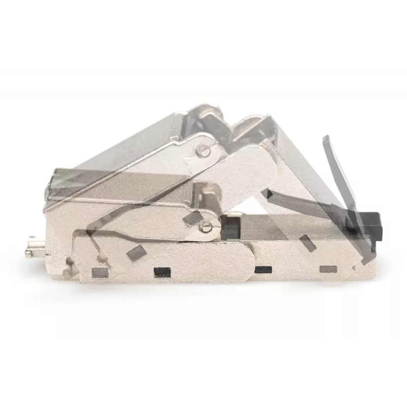 Digitus CAT 6A Field Termination Plug painutatav STP tolmukorgiga RJ-45 emane hõbedane