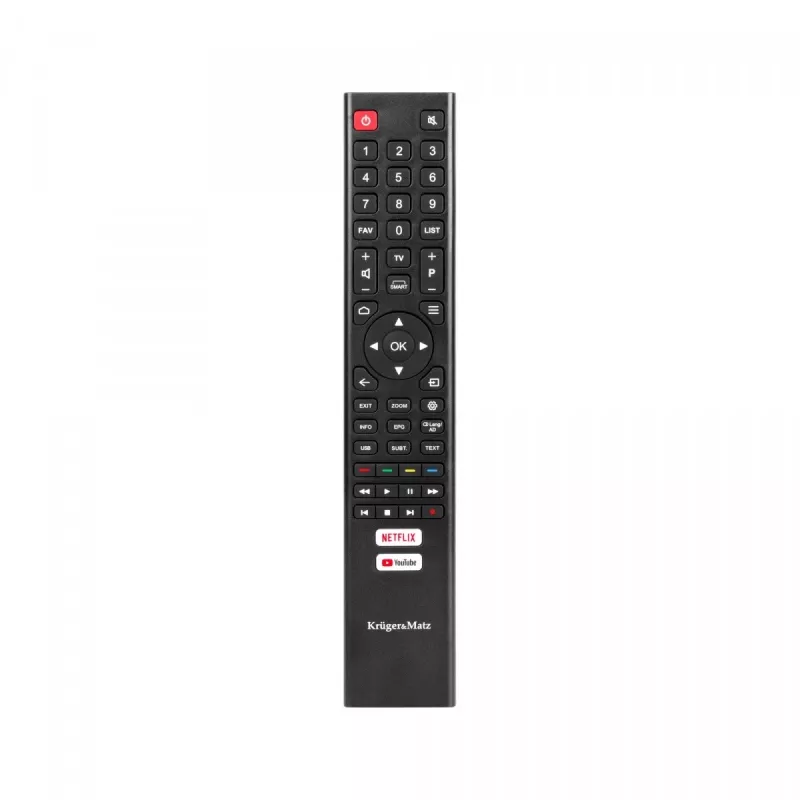 Krüger&Matz KM0232-S6 TV 81.3 cm (32) HD Smart TV Wi-Fi Must 220 cd/m²