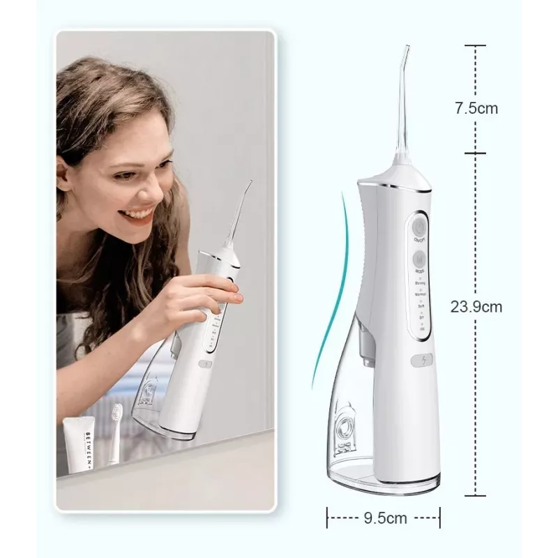 Veepuhasti Extralink L8 must 2000mAh IPX7 suuvee irrigaator