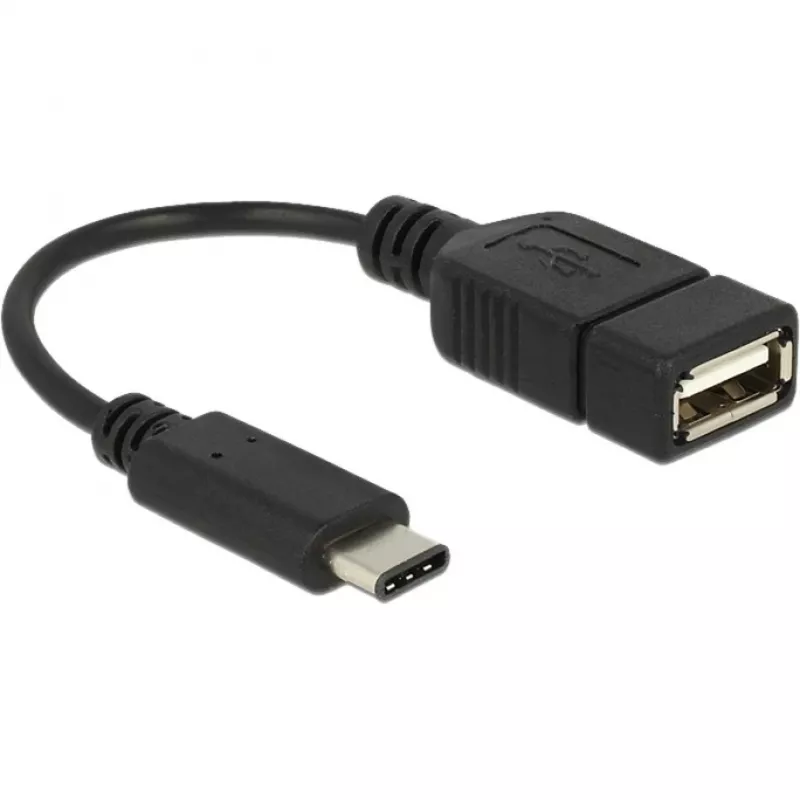 USB-kaabel DeLOCK 65579 USB 2.0 0,15 m USB-C USB-A Must