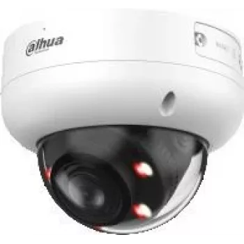 Dahua WizSense Kupli IP Turvakaamera DH-IPC-HDBW3849R-ZAS-IL-27135 — 3840×2160, 30 kaadrit/s, lagi, juhtmega, valge