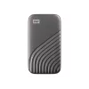 WD My Passport SSD WDBAGF0040BGY - SSD - krüpteeritud - 4 TB - väline (kaasaskantav) - USB 3.2 Gen 2 (USB-C pistik) - 256-bit AES - hall