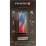 Karastatud 3D täisliimklaasist ekraanikaitse SWISSTEN Samsung Galaxy S10+ jaoks, must