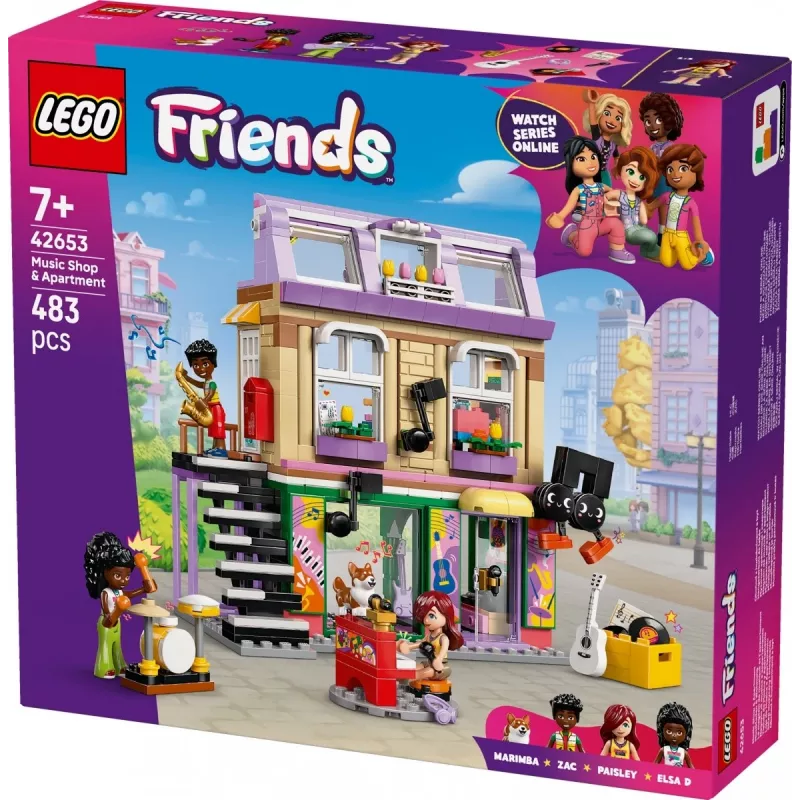 LEGO FRIENDS 42653 Muusikapood ja korter