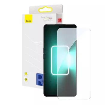 Karastatud klaasist ekraanikaitse Baseus Realme GT Neo5-le — paksus 0,3 mm, kõvadus 9H