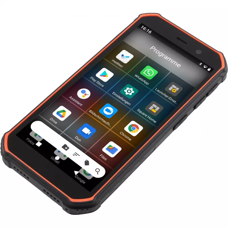Nutitelefon Olympia TREK 5,5 tolli 3 GB 32 GB Must Oranž