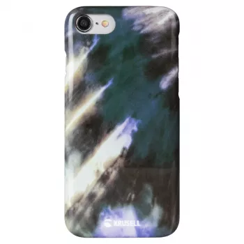 Kaitsev klappümbris Krusell Limited Apple iPhone 8/7 jaoks — twirl earth disain