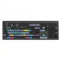 Logickeyboard ASTRA 2 DaVinci Resolve klaviatuur Macile, täissuuruses, juhtmega USB, käärmehhanism, QWERTZ saksa, must