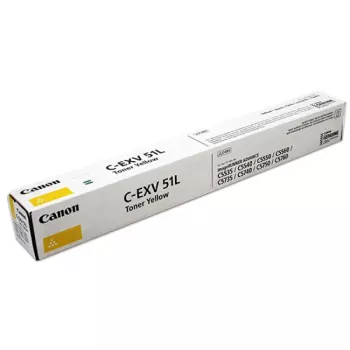 Canoni C-EXV51 originaal toonerikassett Kollane