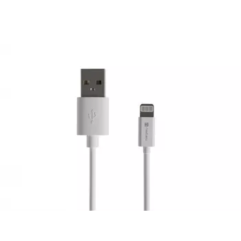 Kaabel Lightning (m)->USB-A (m) 2m MFi Prati Valge Natec NKA-2149