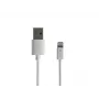 Kaabel Lightning (m)->USB-A (m) 2m MFi Prati Valge Natec NKA-2149