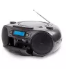 Kantav stereosüsteem Aiwa BBTC-550BK Digital 6 W FM PLL Must
