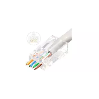 Lanview LVN125306 RJ45 juhtmepistik, läbipaistev