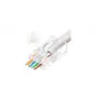 Lanview LVN125306 RJ45 juhtmepistik, läbipaistev