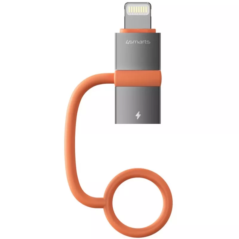 USB-C–Lightning-adapter 4smarts 541522, 27 W PD, 2 tk