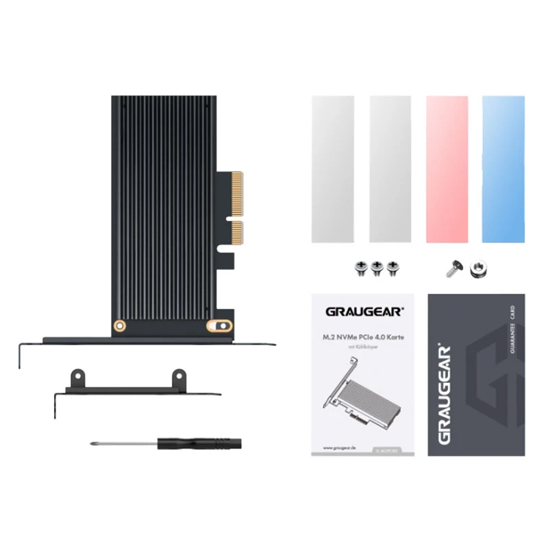 GRAUGEAR G-M2PCI01 sisemine M.2 adapter PCIe isane must 128 mm