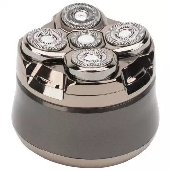 Meeste pöörlev pardel Jata JBMA1444 — 5 pöörlevat pead, Li-Ion 1200 mAh, märg ja kuiv, kroom